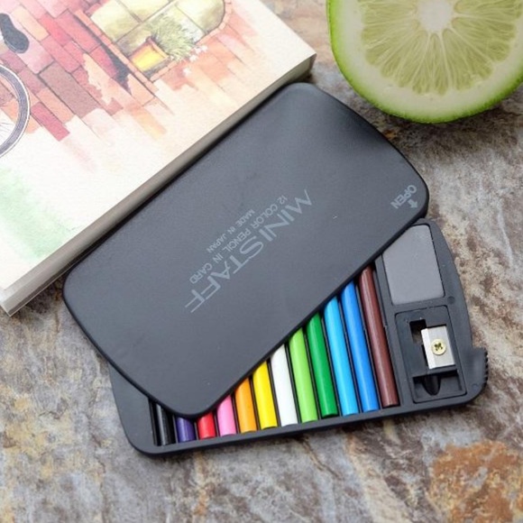 Mini Color Pencils Set - Picture 1 of 5